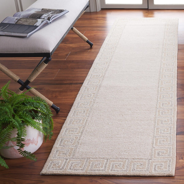 Safavieh Ebony 354 EBN354 Hand Tufted  Rug Brown / Ivory EBN354T-8