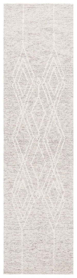 Safavieh Ebony 357 EBN357 Hand Tufted  Rug Grey / Ivory EBN357G-8