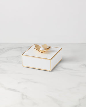 Lenox Kate Spade Make It Pop Floral Box Metallic, GOLD PLTD METAL 894692
