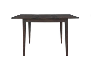 Porter Designs Porter Fall River Solid Sheesham Wood Butterfly Extension Table - Modern Gray Finish, 42" To 60" Gray Wood 07-117-08-1424o