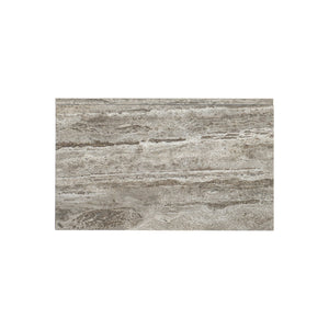 Bernhardt Bernhardt Sereno Nightstand With Silver Travertine Drawer, X-Oak Base, Soft-Close & Usb Charging 329216