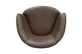 Parker Living Barolo - Vintage Brown 100% Italian Leather Swivel Club Chair - Set of 2 Vintage Brown SBAR#912S-2-VGBR Parker House