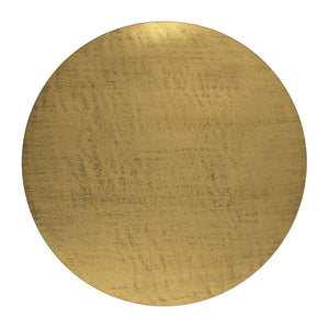 English Elm Johnsen Etched Web Pattern Accent Table 18" Round Iron Side Table Durable Powder-Coated Finish Antique Brass B136P361858
