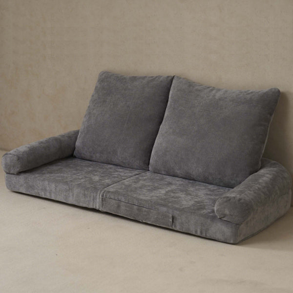 English Elm Convertible Gray Fold-Out Single Sofa Bed – Compact Comfort For Small Spaces & Versatile Use W244P289256