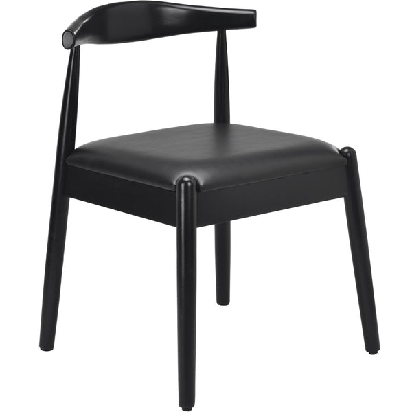 English Elm Weave Dining Chairs Set Of 2 - Stylish Mid-Century Modern Kitchen Seating With Solid Oak & Woven Comfort T3623P371949-GIGA