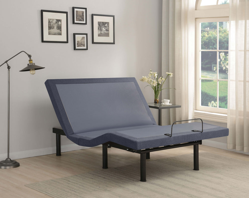 English Elm Threepio Full Size Adjustable Bed Base with Wireless Remote and Zero Gravity Preset B062P334271