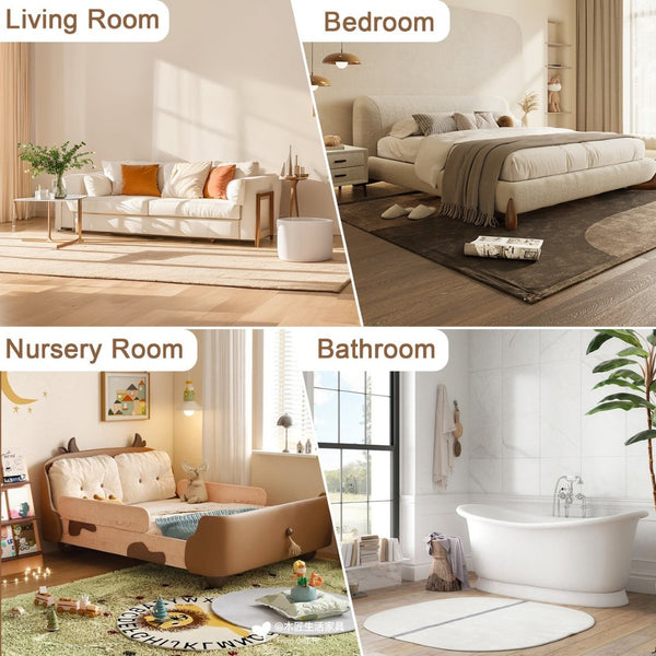 English Elm Portable Wardrobe Closet Organizer - Modular Storage With 9 Cubes, 2 Hanging Rods & Lockable Casters W2699P327124-GIGA