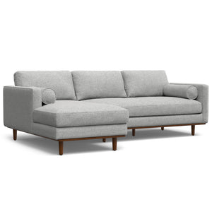English Elm Morrison Left Sectional Sofa - Stylish Mid-Century Modern Design For Comfort & Sustainable Living B136P199277