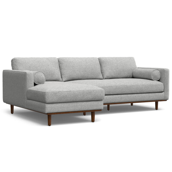 English Elm Morrison Left Sectional Sofa - Stylish Mid-Century Modern Design For Comfort & Sustainable Living B136P199277