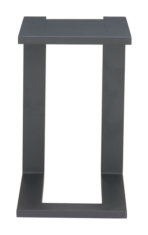 Zuo Modern Tudi Side Table Black - Modern Aluminum Design, Stylish Companion For Living Room & Bedroom Decor Black Aluminum 704136-zuo-modern