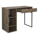 OSP Home Furnishings Ravel 40"W Desk Grey Oak