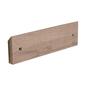 English Elm 10'' Wall Mount Bathroom Mirror Cabinet Open Shelf Plywood Melamine Storage Organizer W999P470292