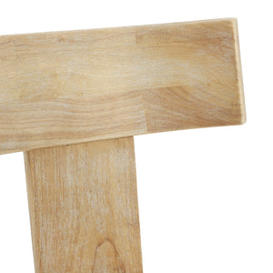 English Elm Christopher Knight Home® - DINING Fabric Upholstered Side Chairs Set of 2 with Curved Slat-Back, Rubberwood Frame, Plush Comfort Linen 74605.00PEBLN