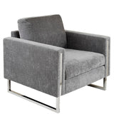 INK+IVY Madden Mid-Century Accent Chair II100-0291 Grey