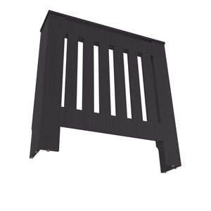 English Elm Fm Furniture Rio White Melamine Radiator Cover Slim Display Shelf for Hallway B128P334817