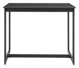 Midnight Wave Bar Table Black 704029 Zuo Modern