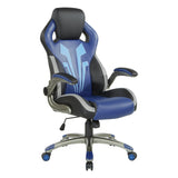 OSP Home Furnishings Ice Knight Gaming Chair Blue