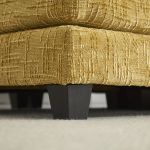 English Elm United Cozy Chenille Sofa For Two With Detachable Armrests, Footstools & Convenient Side Pockets W1568S00140-GIGA