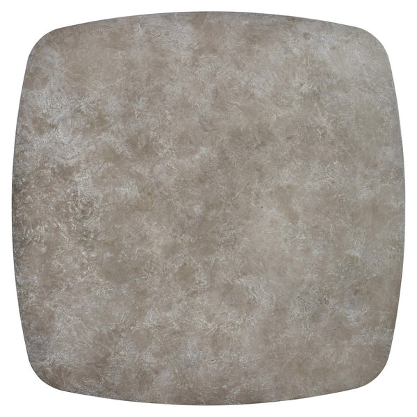 Bernhardt Bernhardt Monroe Stone Top Cocktail Table Sculptural Wood Base for Modern Living Rooms 574014