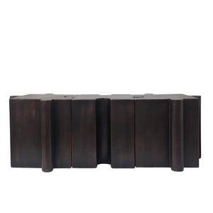 English Elm Christopher Knight Home® - Puzzle Art Side Table - Modular Mgo Accent For Indoor/Outdoor Use, Antique Copper, Customizable Layouts N770P347932A