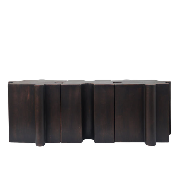 English Elm Christopher Knight Home® - Puzzle Art Side Table - Modular Mgo Accent For Indoor/Outdoor Use, Antique Copper, Customizable Layouts N770P347932A