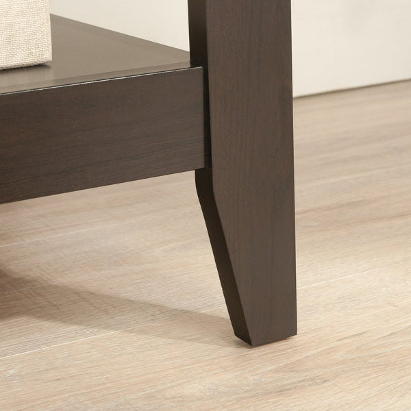 English Elm Desk, Elegant Brown Finish With Storage Drawers And Cable Management For Home Office Or Study B356P367914