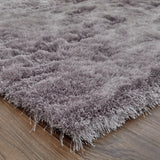 Feizy Rugs Indochine Plush Hand-tufted Polyester Shag Rug - Luxurious High Pile For Contemporary Spaces Purple Polyester 4944550fsmyamse04