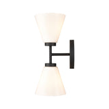 Houghton 15'' High 2-Light Vanity Light - Matte Black EC89262/2 Elk Lighting