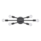 Xavier 19.75'' Wide 6-Light Vanity Light - Matte Black EC89265/6 Elk Lighting