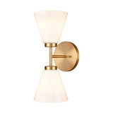 Houghton 15'' High 2-Light Vanity Light - Brushed Gold EC89272/2 Elk Lighting