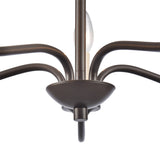 Quinn 24'' Wide 5-Light Chandelier - Old Bronze EC89687/5 Elk Lighting