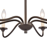 Quinn 30'' Wide 6-Light Chandelier - Old Bronze EC89689/6 Elk Lighting