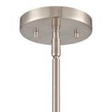 Zayne 12'' Wide 1-Light Pendant - Brushed Nickel EC89735/1 Elk Lighting