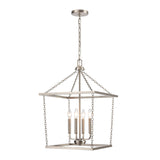 Emmett 17'' Wide 4-Light Pendant - Brushed Nickel EC89814/4 Elk Lighting