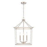 Emmett 17'' Wide 4-Light Pendant - Brushed Nickel EC89814/4 Elk Lighting