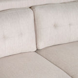 Christopher Knight Home® - Noble House - Galene Contemporary Fabric Loveseat