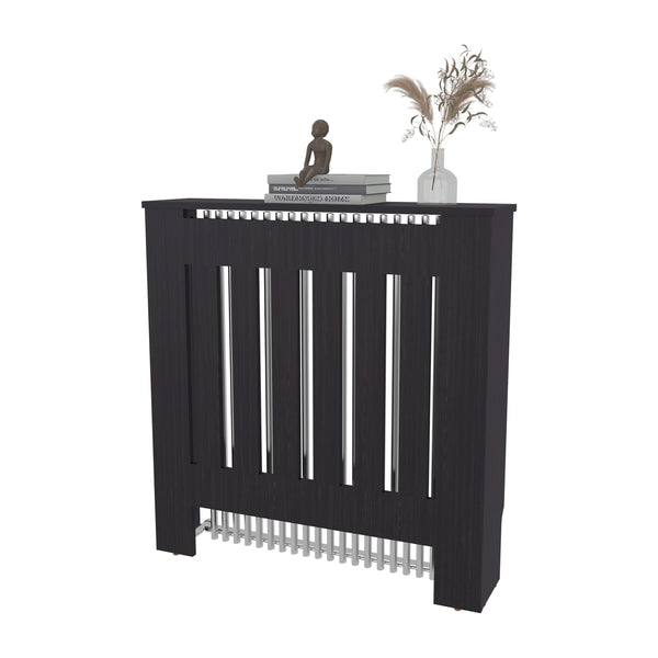 English Elm Wengue Radiator Cover with Built-in Shelf for Hallways and Compact Living Spaces B062P355665