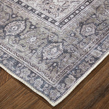 Feizy Rugs Percy Transitional Medallion Area Rug - Durable, Machine Washable Design For Effortless Style And Care Gray,Ivory,Taupe Polyester,Cotton,Viscose Prc39pbfchlivyg22