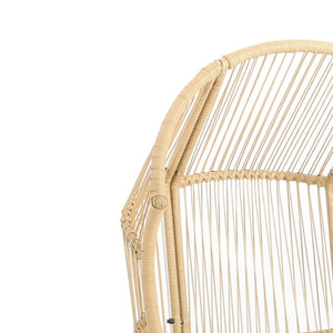 English Elm Christopher Knight Home® - Palos Outdoor Wicker Glider Chair - Light Brown, Ergonomic Comfort With Smooth Gliding Motion, Durable Design N775P191232L