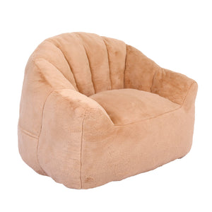 English Elm Bean Bag Chair - Luxuriously Plush Foam Sofa With Armrests, Non-Slip Base For Living Room & Bedroom Comfort W2200P313807