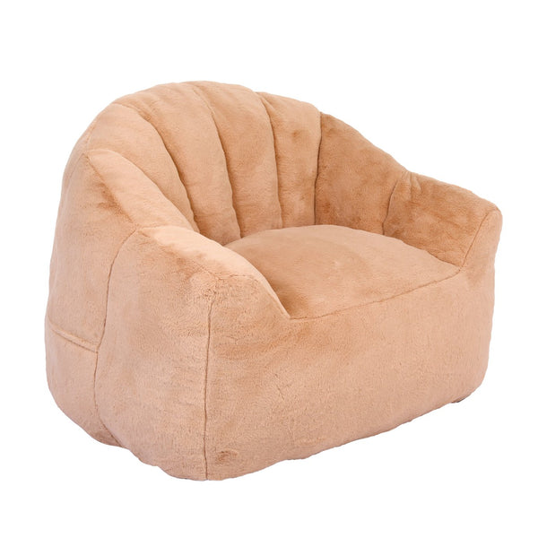 English Elm Bean Bag Chair - Luxuriously Plush Foam Sofa With Armrests, Non-Slip Base For Living Room & Bedroom Comfort W2200P313807