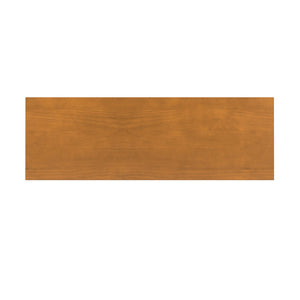English Elm Warm Shaker Pine Buffet Cabinet with 12 Bottle Wine Rack and Drawer Storage B136P439013