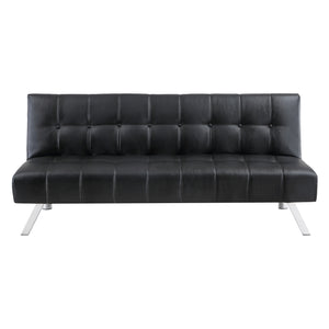 OSP Home Furnishings Sawyer Futon Black