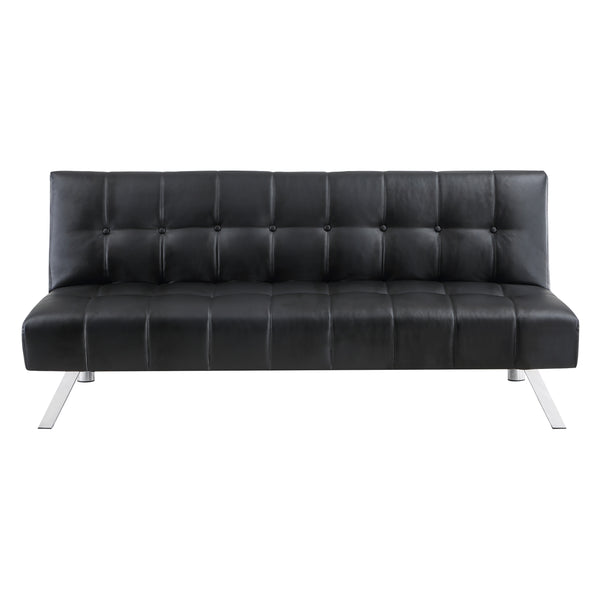 OSP Home Furnishings Sawyer Futon Black