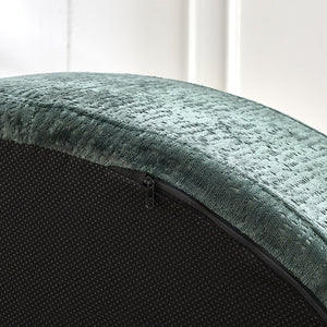 English Elm 55''L Chenille sponge single sofa sleeper chair — no assembly, ultra-soft chenille, plush backrest pillow comfort for living room relaxation Green W834P221025