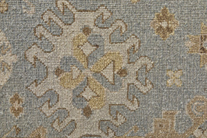 Feizy Rugs Corbitt Classic Hand Knotted Wool Oriental Rug – Elegant Persian Design For Timeless Living Spaces Blue,Gray,Ivory Wool Cor0610faqubgec50