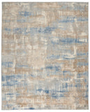 Nourison Calvin KleinCK950 Rush CK951 Machine Made Power-loomed No Border Indoor Only Modern  Rug Blue Beige, Blue Beige High Pile, 100% Polypropylene,Low Pile, 100% Polyester 99446818867