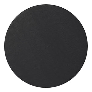 English Elm Boyd Ribbed Solid Mango Wood Accent Table Matte Black Lacquer Handcrafted Side B136P414663