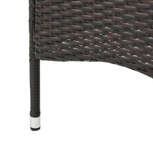 English Elm Clementine All-weather Pe Wicker Outdoor Dining Chairs Set of 2 Patio Seating N768P375856A