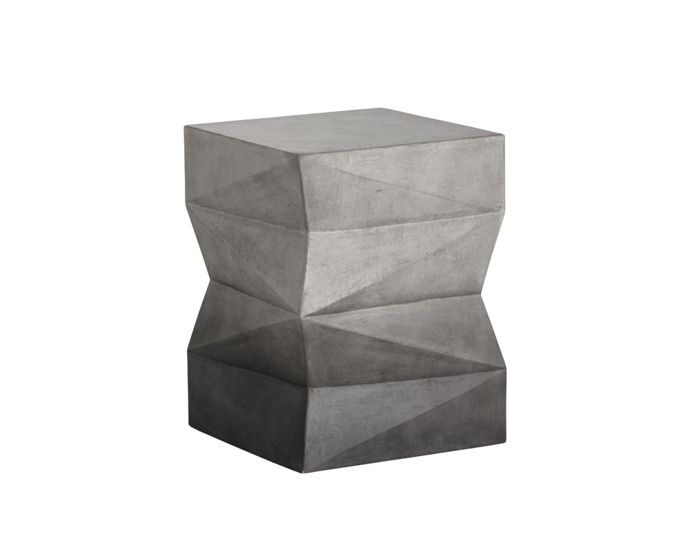 Sunpan NIRAN Modern End Table with Hand-Sprayed Ombré Finish - Versatile Accent for Any Space 103223